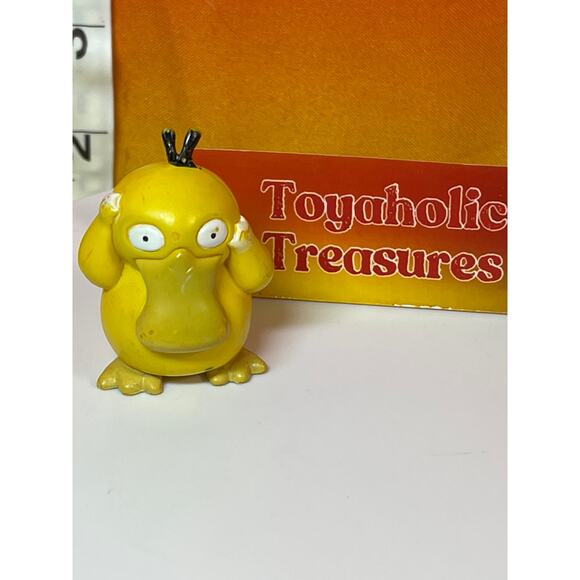 Pokemon Vintage Tomy Mini Figure Psyduck - Picture 1 of 2